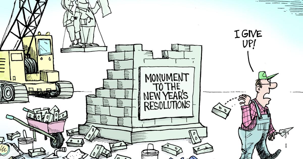 Cartoon R Resolution Heller Cartoon-Resolutions | Comics Puzzles | thecomanchechief.com