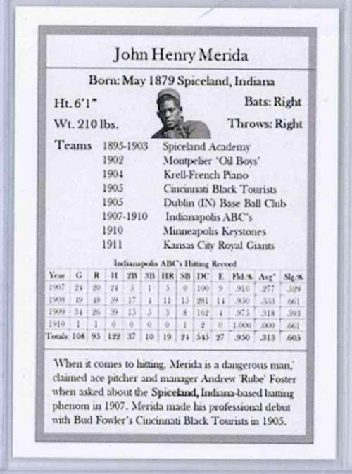 Back of baseball card