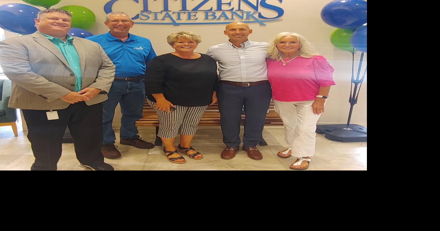 Long-time Citizens State Bank employee retiring By KATIE CLONTZ kclontz@thecouriertimes.com Aug 1, 2026 2 mins ago