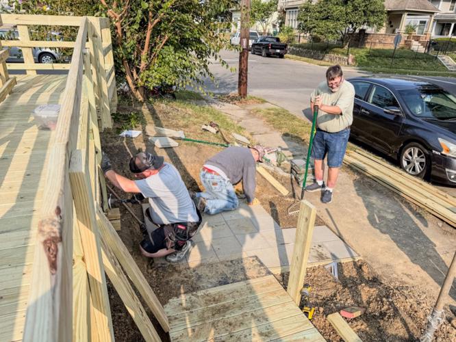 SawsRamps volunteers build their longest Henry County ramp to date ...