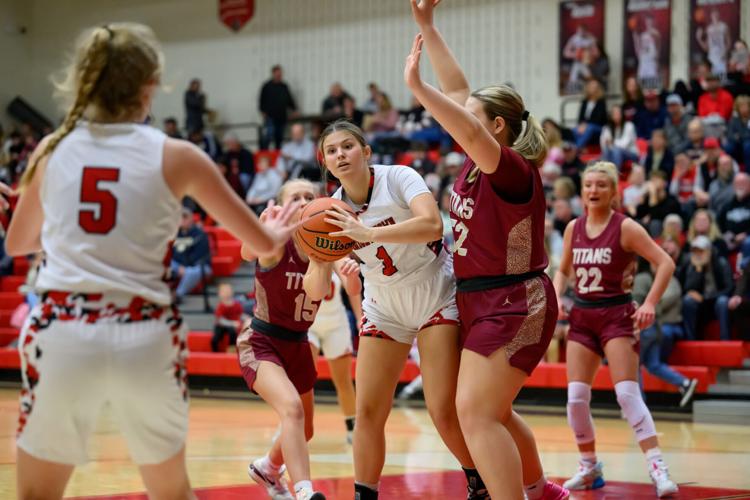 Lady Titans win in Knightstown Sports