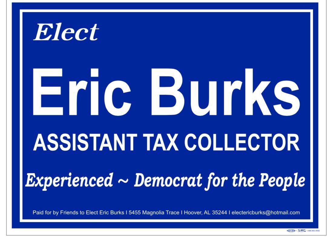 Meet Eric Burks, Candidate For Assistant Tax Collector Bessemer