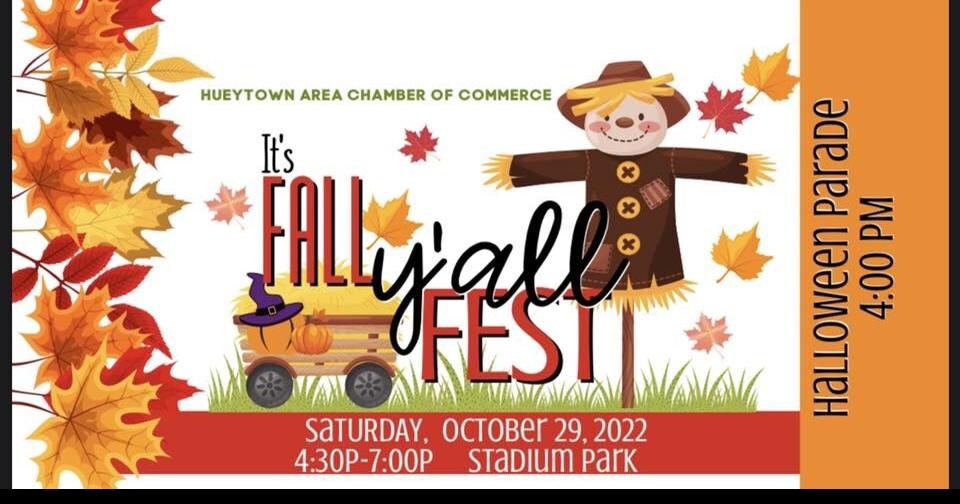 Hueytown Area Chamber of Commerce 2nd Annual “It’s Fall Y’all” Fall
