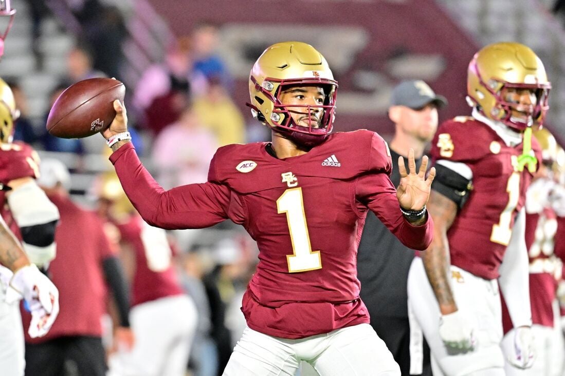 Report: Benched BC QB Thomas Castellanos To Transfer | NCAA ...