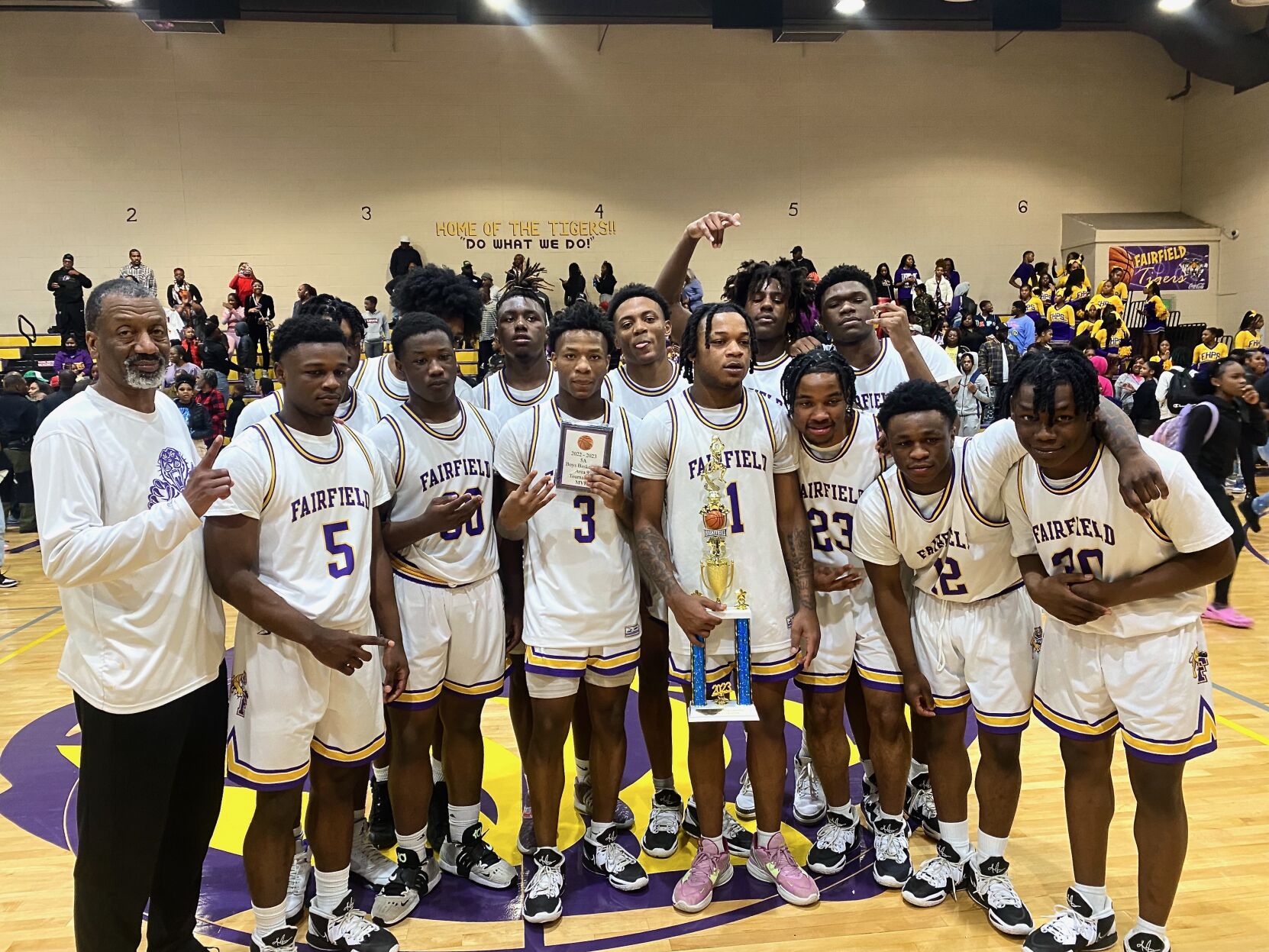 Fairfield Tigers Boys Varsity Basketball Crowned 2023 AHSAA Class 5A ...