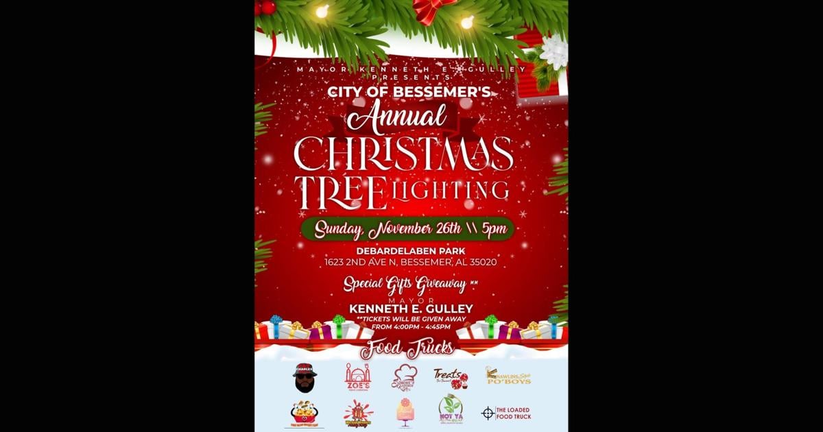 Today, Sunday, November 26, 2025 5 pm, City Of Bessemer's Annual