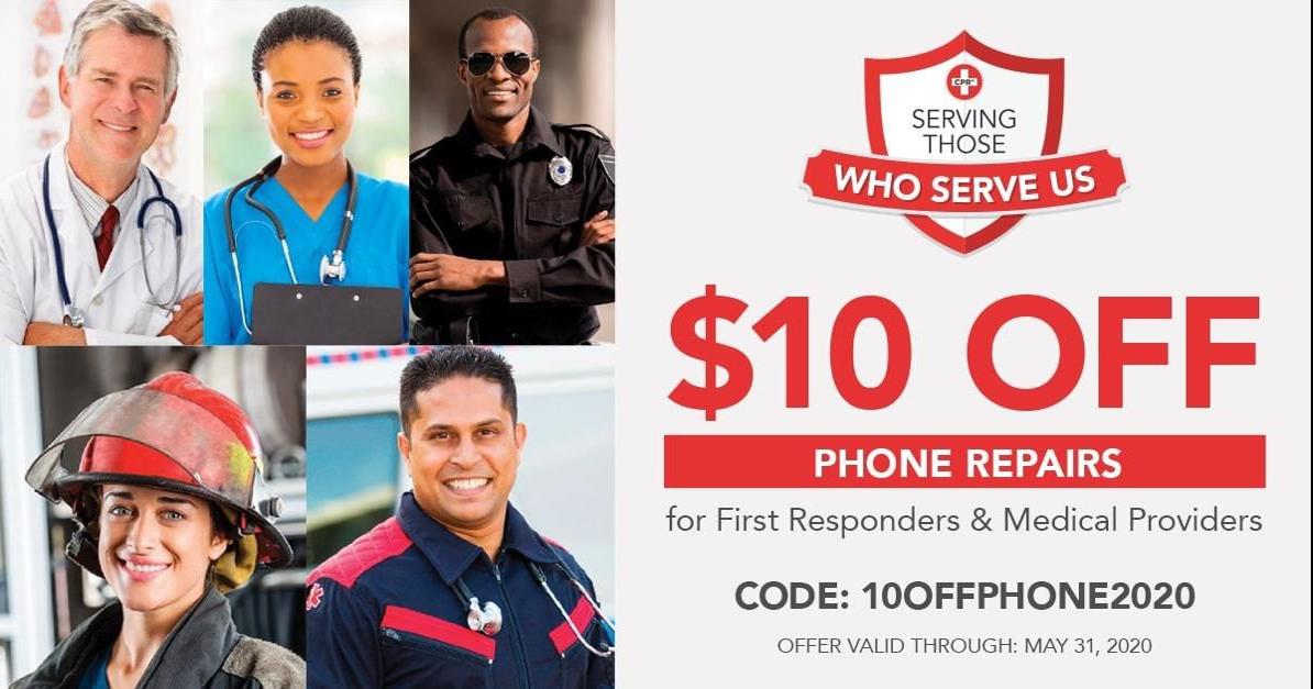 CPR Cell Phone Repair Bessemer Thanks First Responders With ...