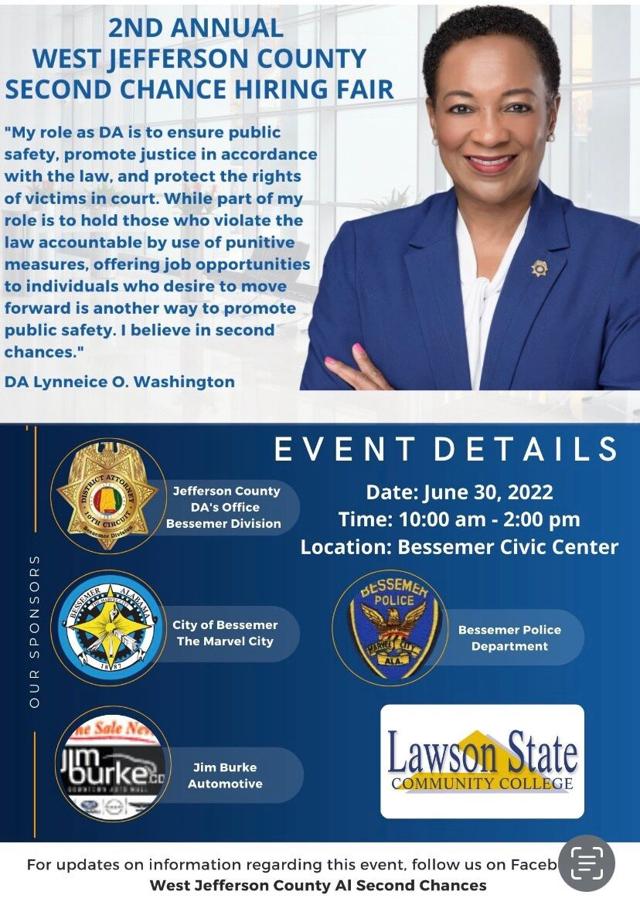 Second Annual West Jefferson County Second Chance Hiring Fair