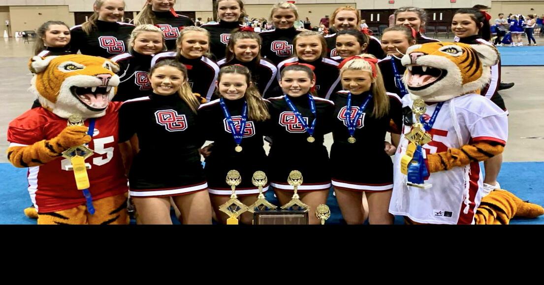 Oak Grove High School Varsity Cheerleaders & Mascots Receive Prestigious Awards At UCA Cheer