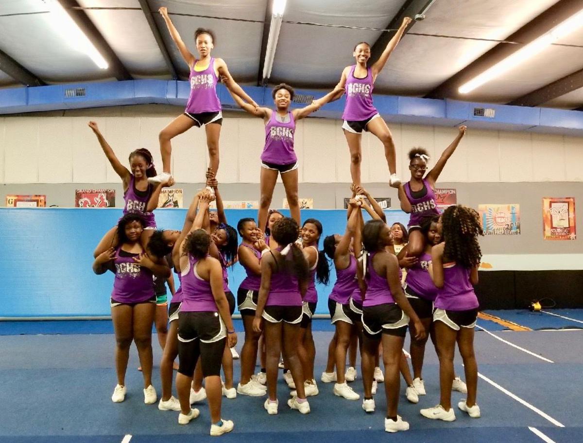 Bessemer City High School Cheerleaders Attend Summer Cheer Camp