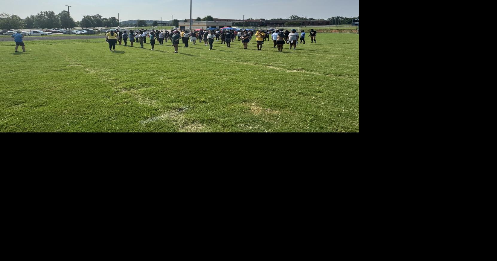 Snapshots of McAdory Marching Band Camp -  Friday July 31, 2026