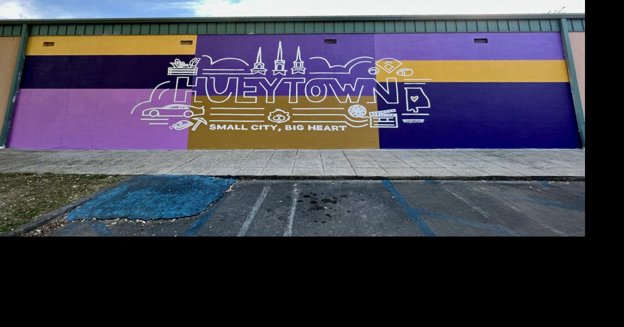 First Mural In Hueytown To Pay Homage to Hueytown’s History Hueytown