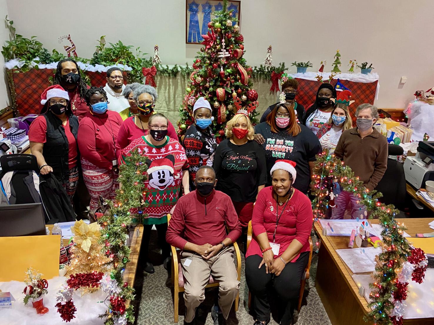 2020 christmas decorations at jefferson county tax assessor bessemer
