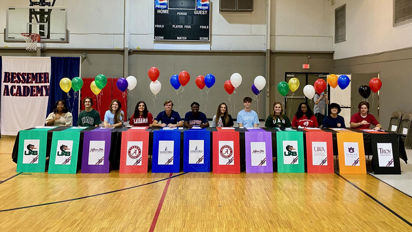 Bessemer Academy Academic Signing Day 2021 Bessemer