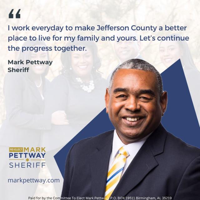 Meet Incumbent Sheriff Mark Pettway, Democratic Candidate Seeking Re