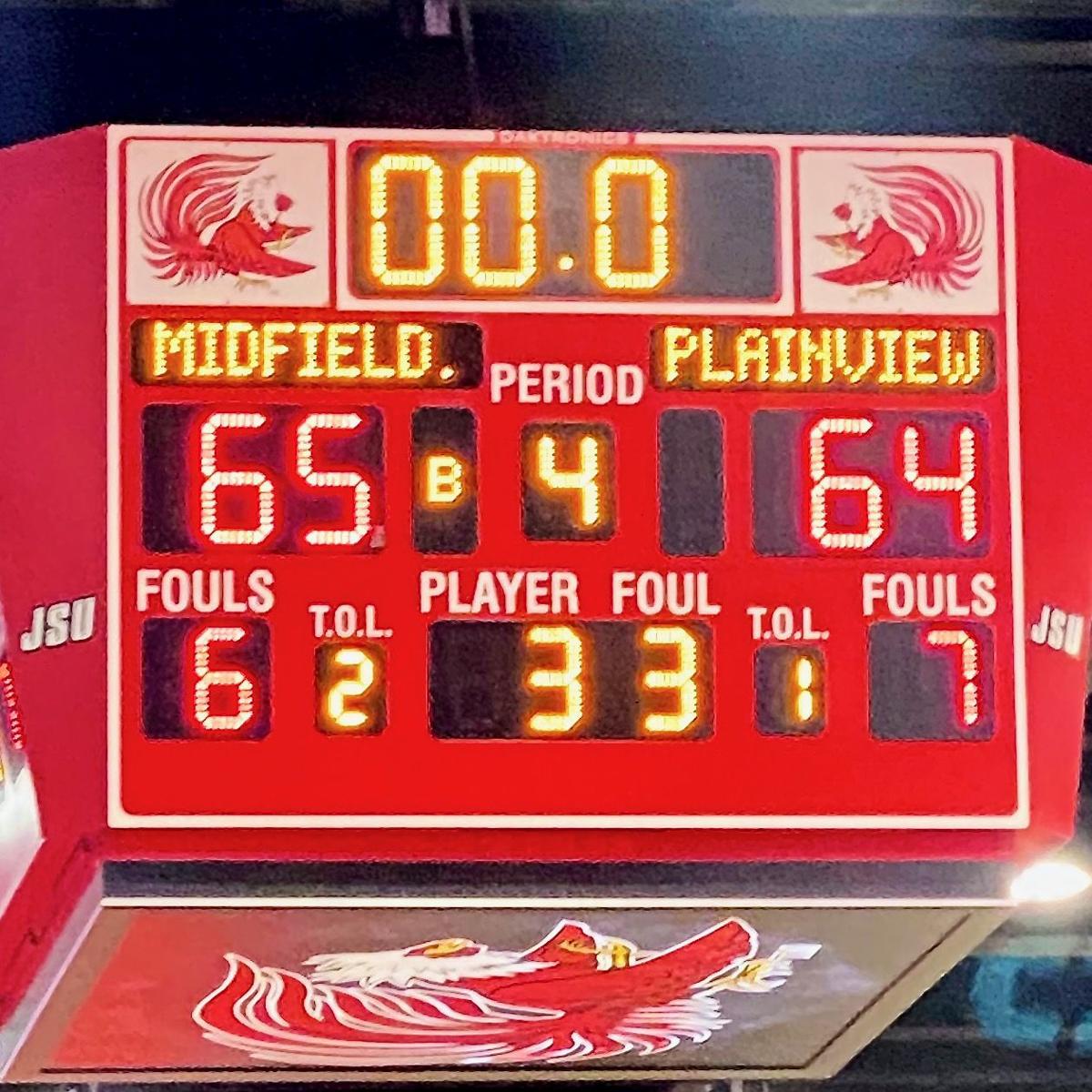 Unranked Midfield Patriots Boy S Basketball Takes Down 2 Ranked Plainview In Double Overtime To Advance In Playoffs Sports Thecutoffnews Com