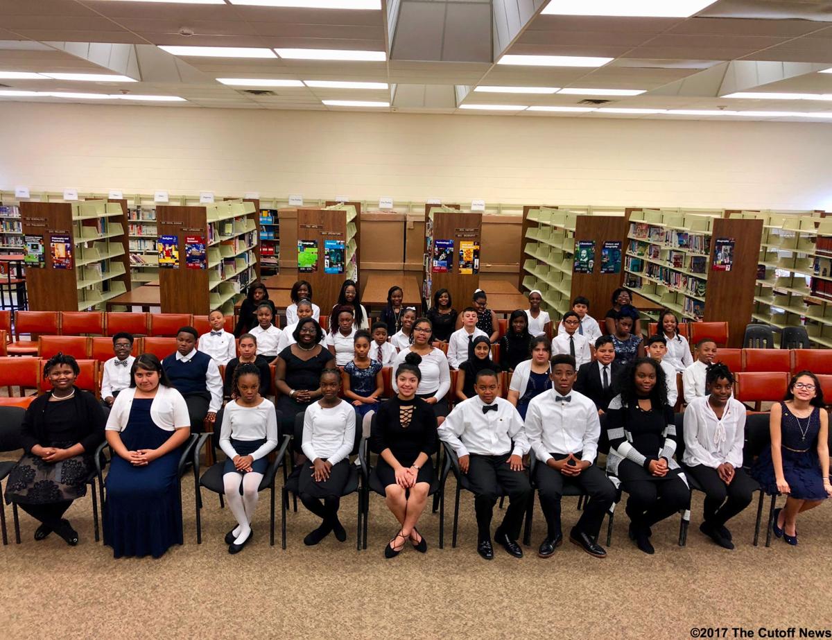 Bessemer City Middle School Junior Beta Club New Member Induction