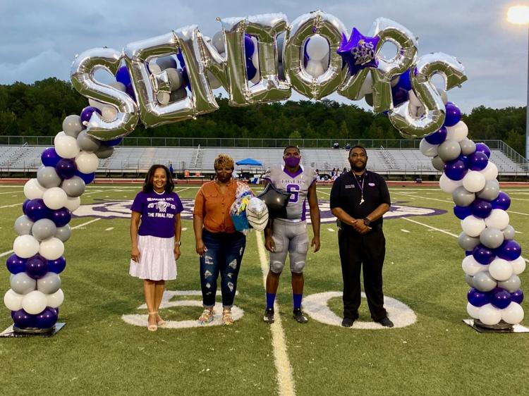 Bessemer City High School Purple Tigers Football Senior Night (Pictures