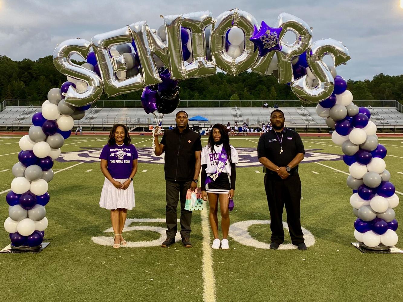 Bessemer City High School Purple Tigers Football Senior Night (Pictures