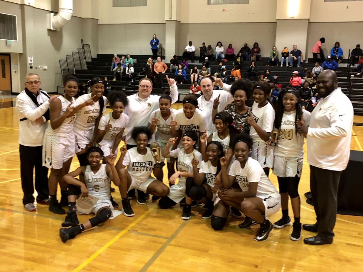 Mcadory Yellow Jackets Girls Basketball Wins Area Championship