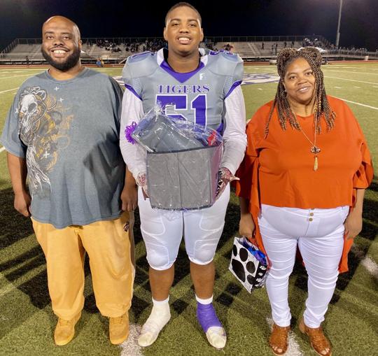 2019 Bessemer City High School Purple Tigers Football Senior Night