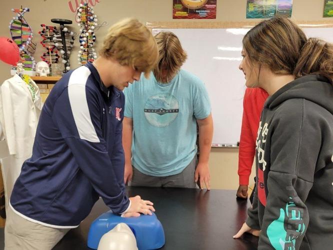 Bessemer Academy Health Class Learns About CPR Bessemer