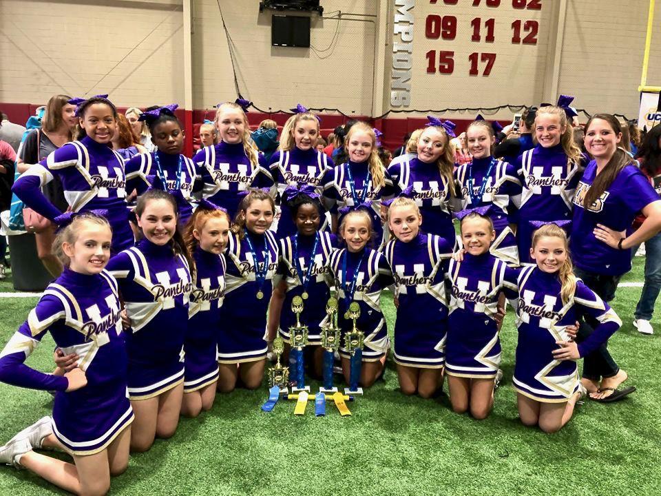 Hueytown Middle School Cheerleaders Wins Big At Cheer Camp | Hueytown ...