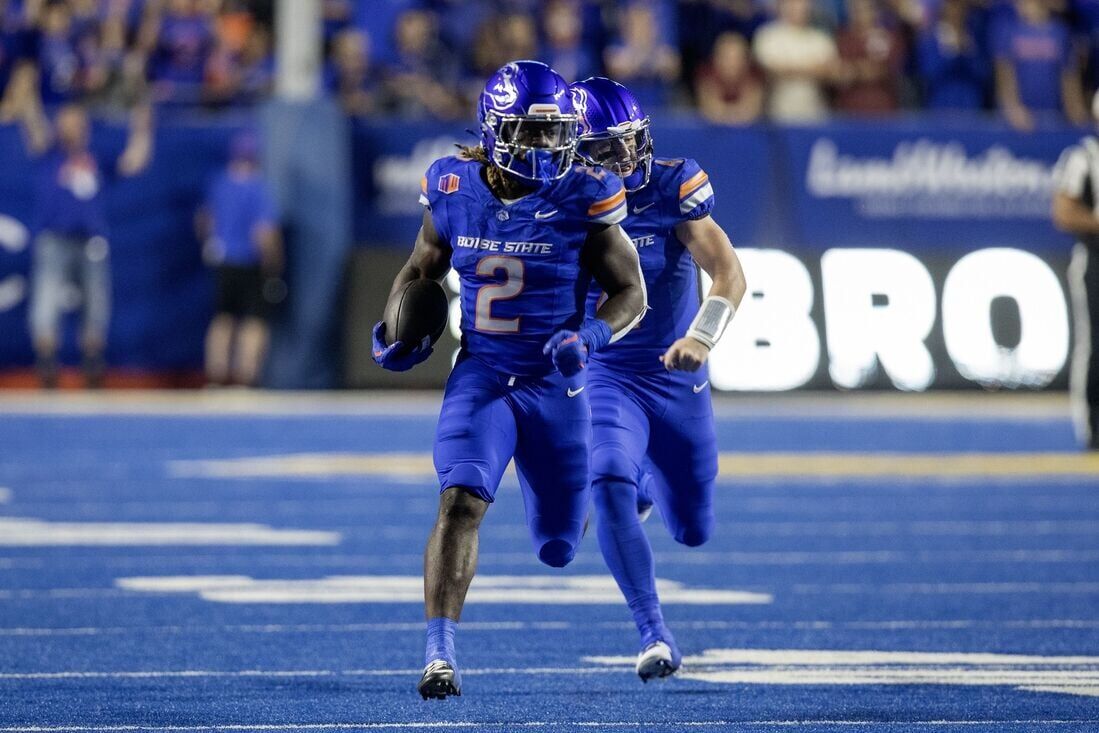 RB Ashton Jeanty (4 TDs, 259 Yards), No. 25 Boise State Top Washington ...