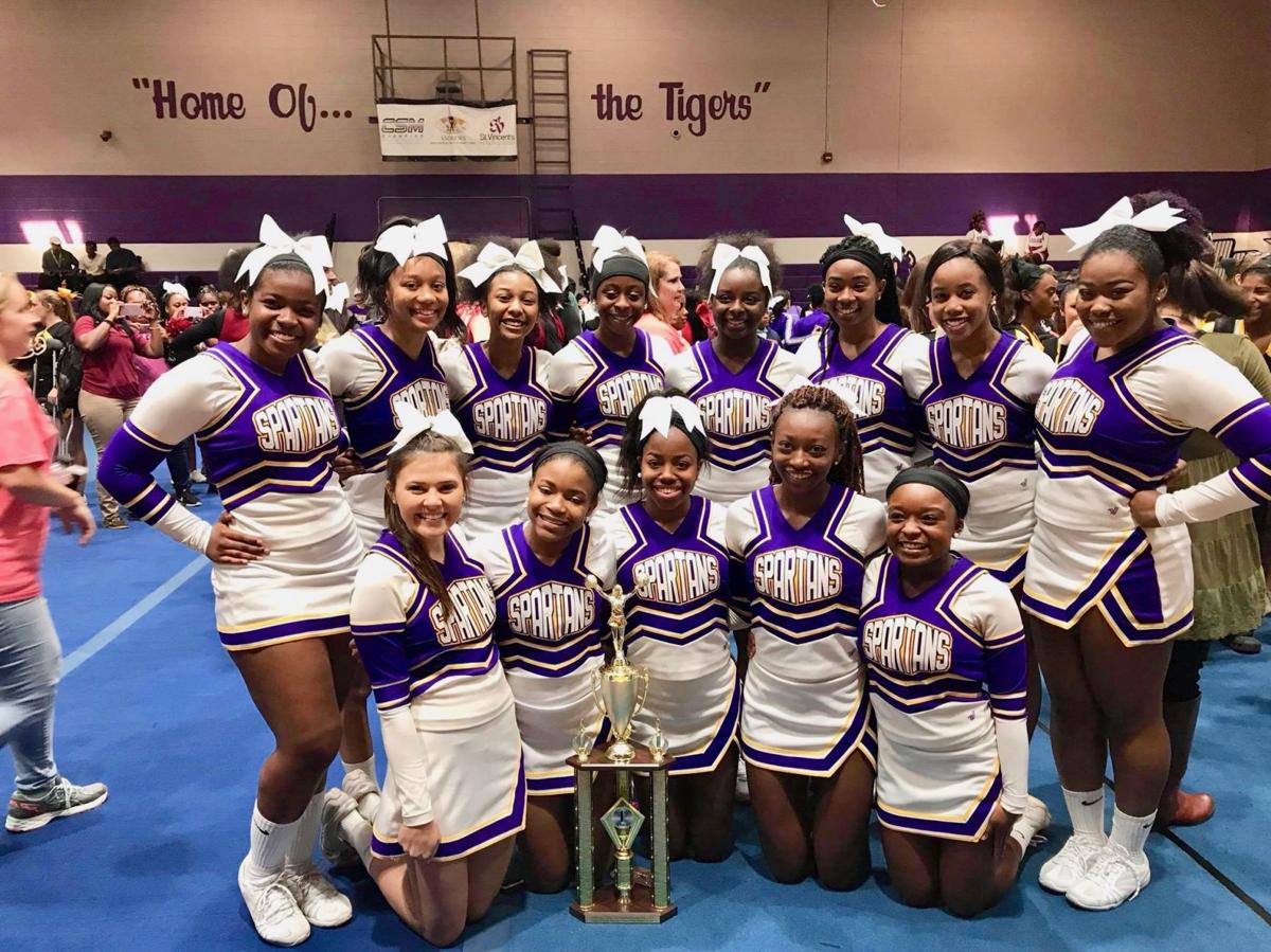 Pleasant Grove High School Cheerleaders Bring Home First Place