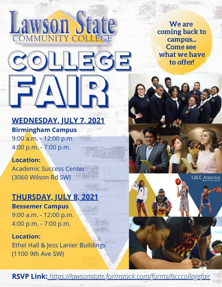 Lawson State Community College Fair Wednesday, July 7 (Birmingham