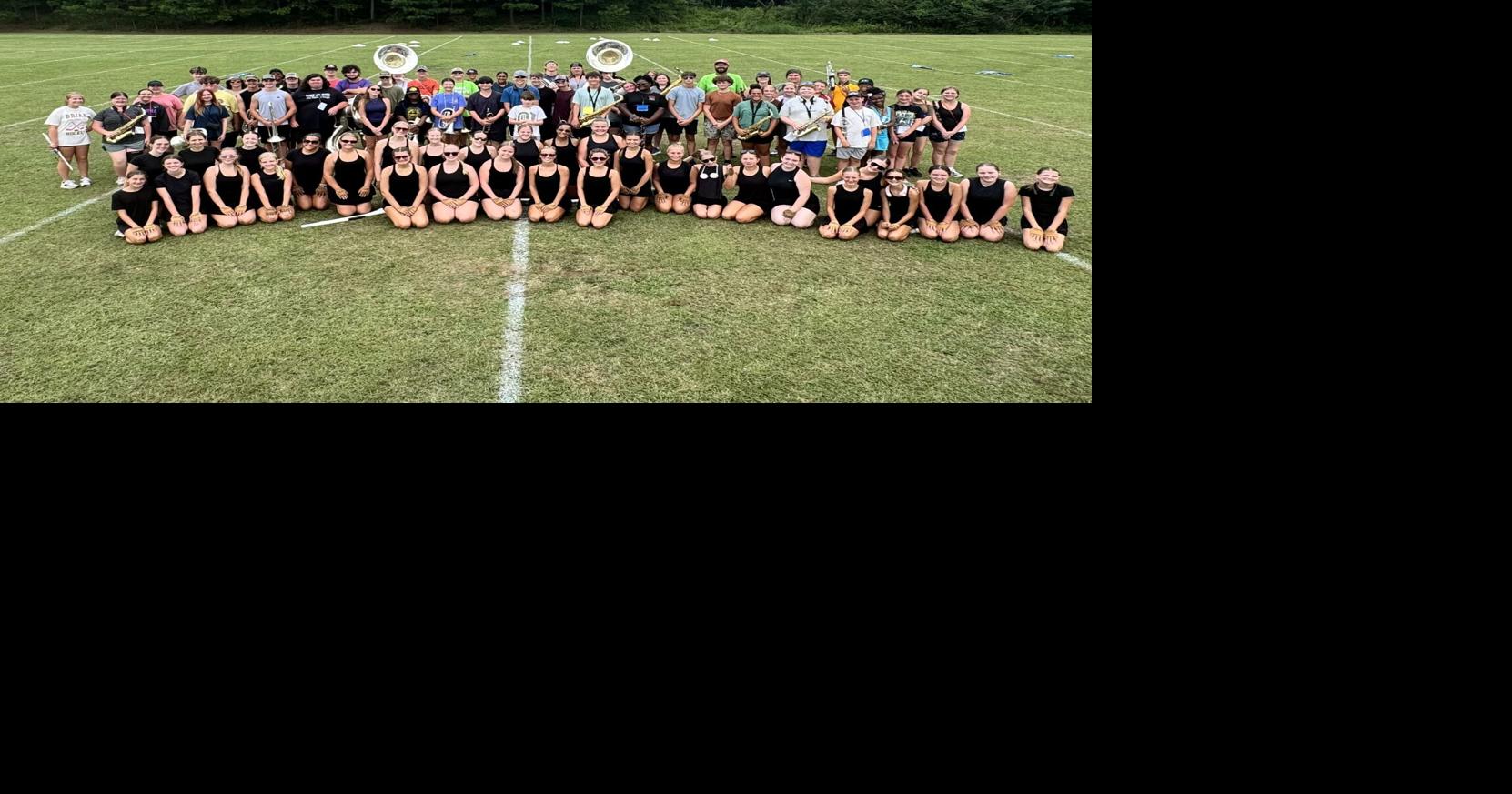 Snapshots of Oak Grove Marching Band Camp -  Monday, August 3, 2026