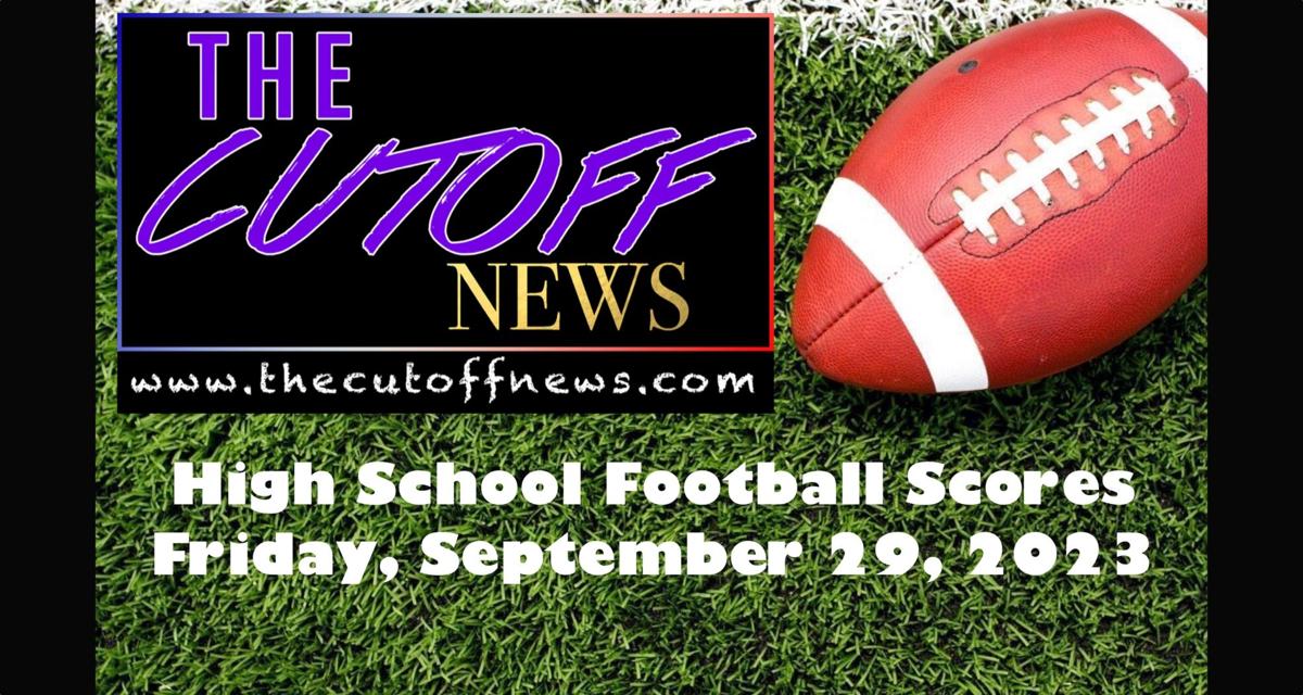 High school football scores for Friday, September 29, 2023