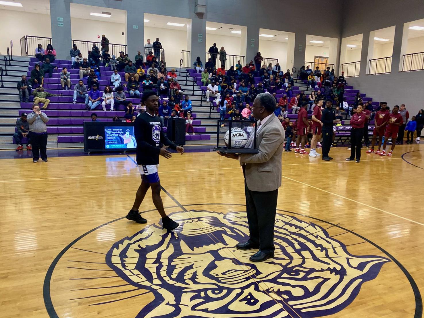 Bessemer City High School’s Thaddeus Williams Breaks 1,000 Points