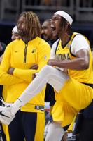 Pacers celebrate 1st playoff series victory in decade, beating Bucks in Game 6