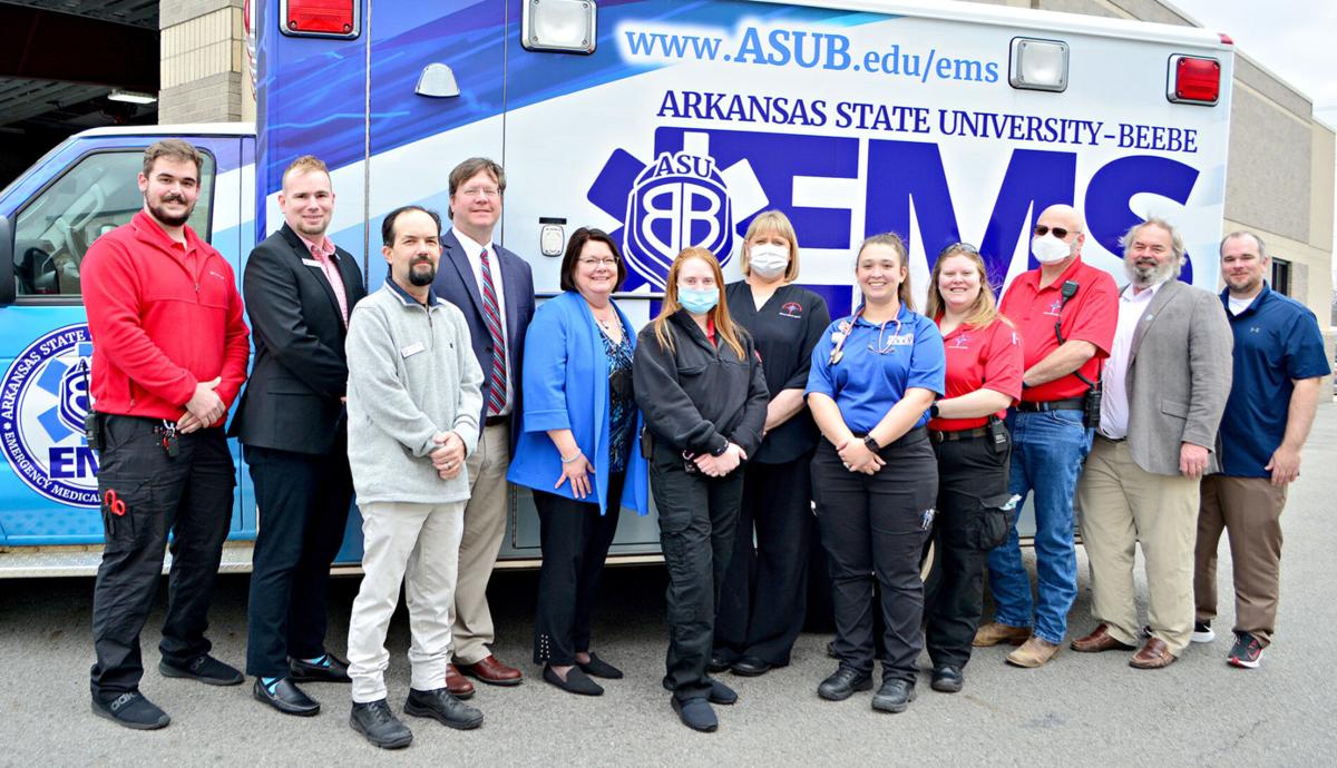 ASU-Beebe unveils new wrap on donated ambulance