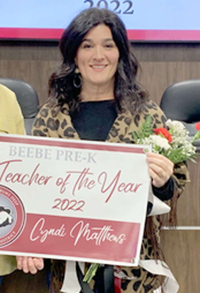 Beebe teachers recognized