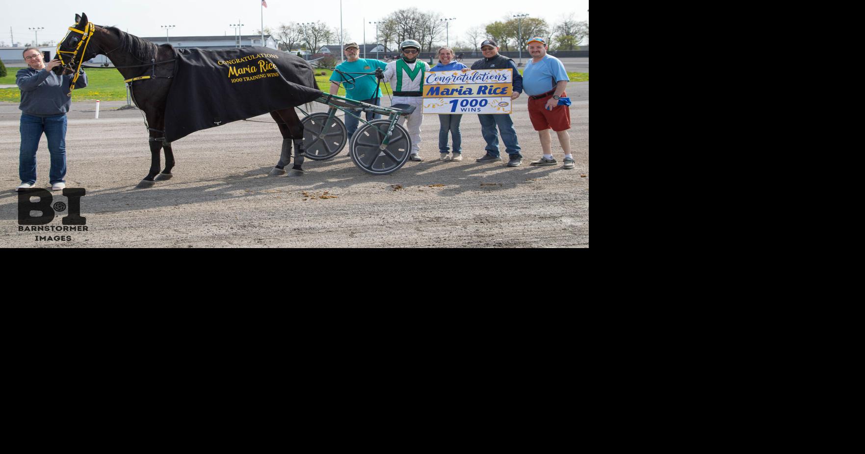 Maria Rice gets 1,000th training win at Buffalo | Sports ...
