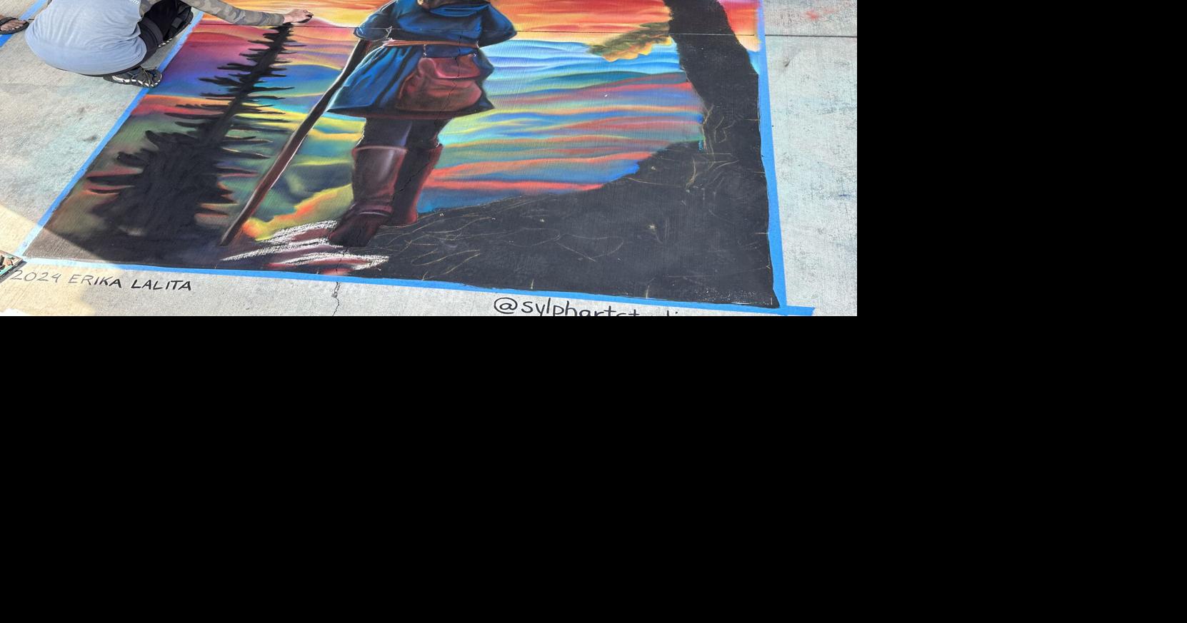 Chalking up 20 years: Perry Chalk Art Festival returns Saturday