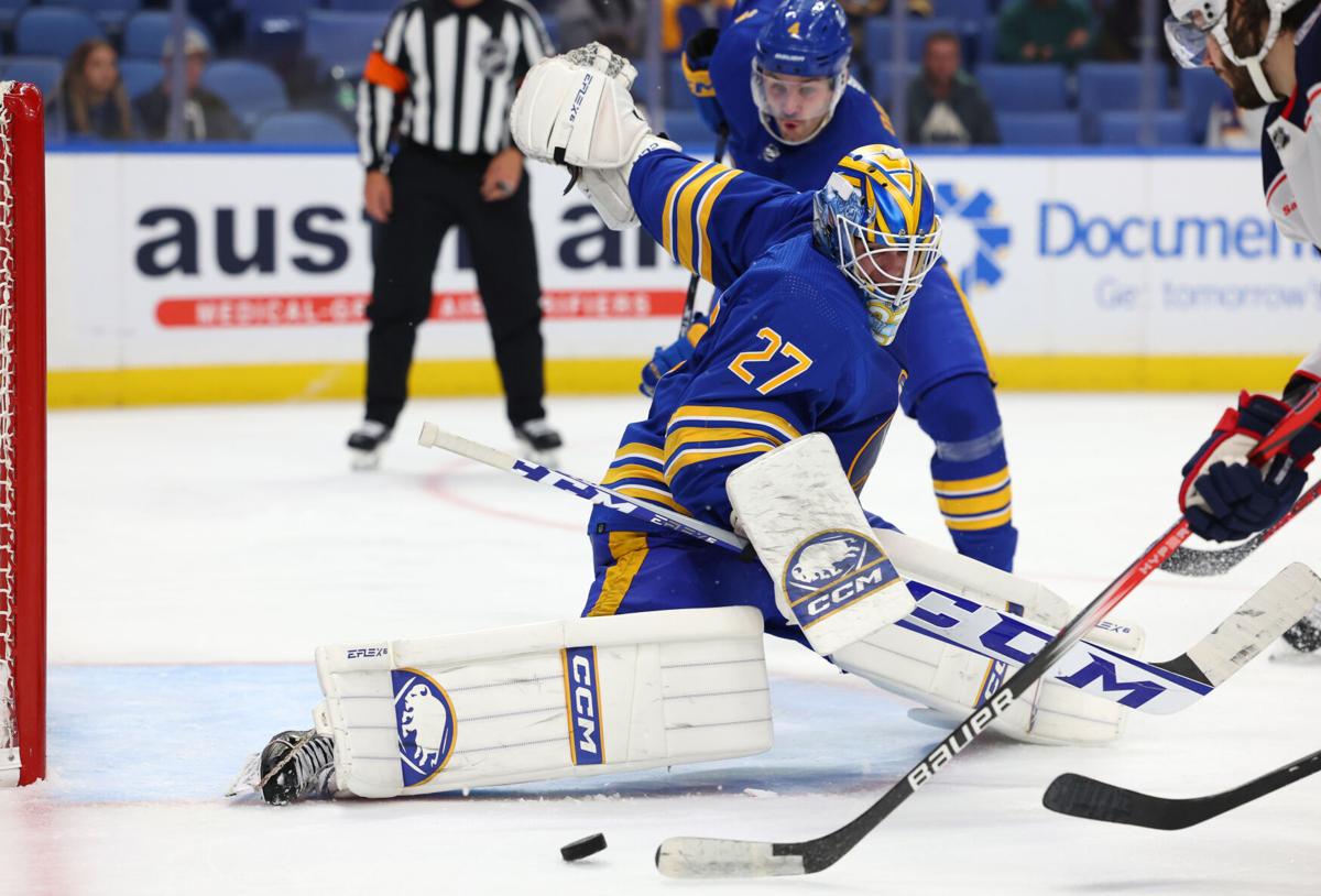 Thompson nets 4 in 1st, 5 overall, as Buffalo tops Columbus