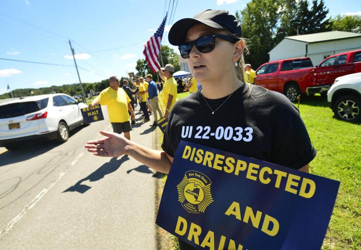 WATCH NYSCOPBA calls for an end to HALT Act during rally outside