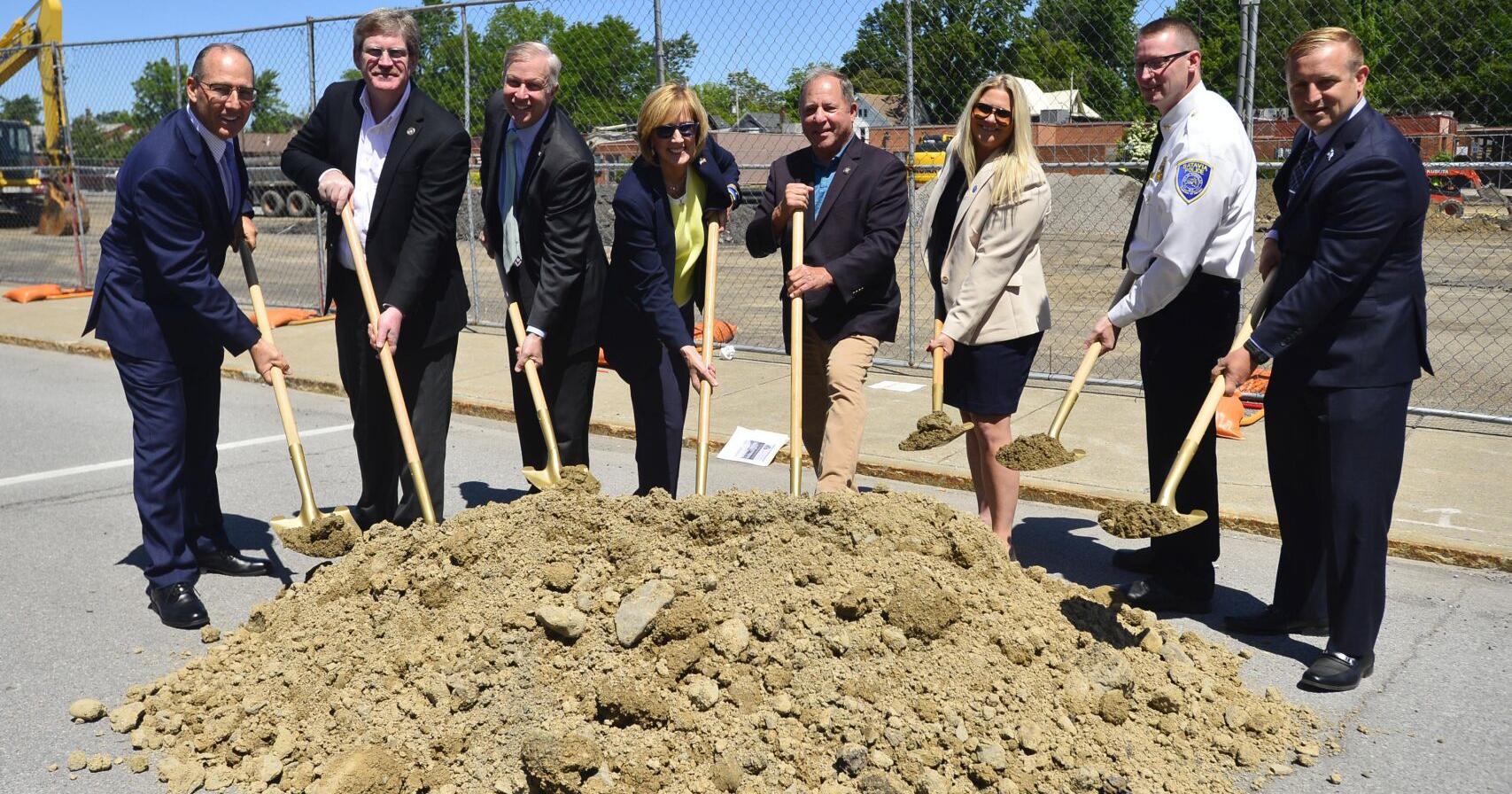 CIty breaks ground on $15M police facility - Vimarsana News