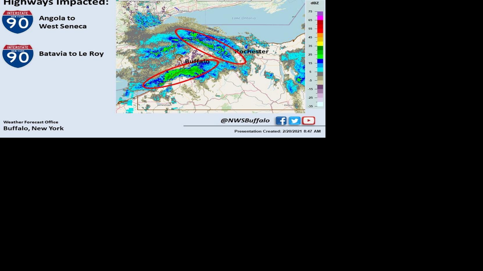 Update Lake Effect Snow Warning Continues In Wyoming County Advisory Extended In Monroe County Top Story Thedailynewsonline Com