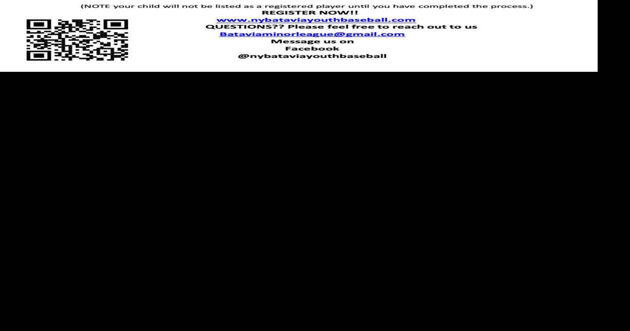 YOUTH BASEBALL Sign ups for Batavia Youth Baseball underway Sports