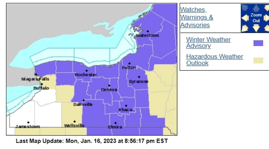 UPDATE: Winter weather advisories expire in GLOW region | Public ...