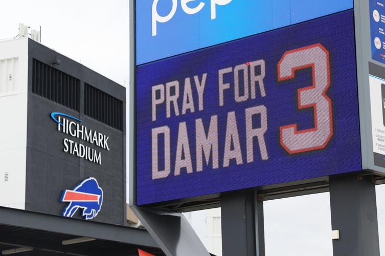 Damar Hamlin making 'positive progress' while in critical condition, his  marketing agent says - The Athletic