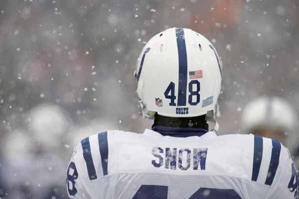 Best Snow Moments from Colts vs. Bills