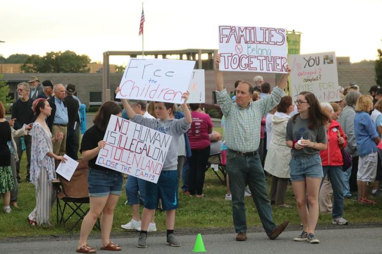 Protesters rally in Batavia to end detention camps | News ...