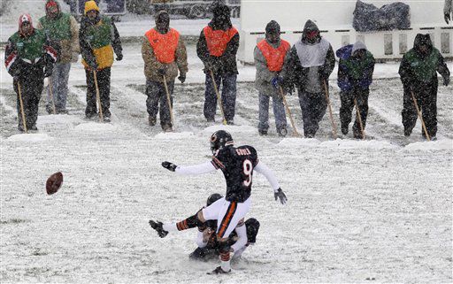 Bears Crumble in Snowy Game Against Patriots - The New York Times