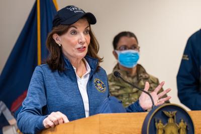 Hochul to amend mask mandate for businesses | Public Service ...