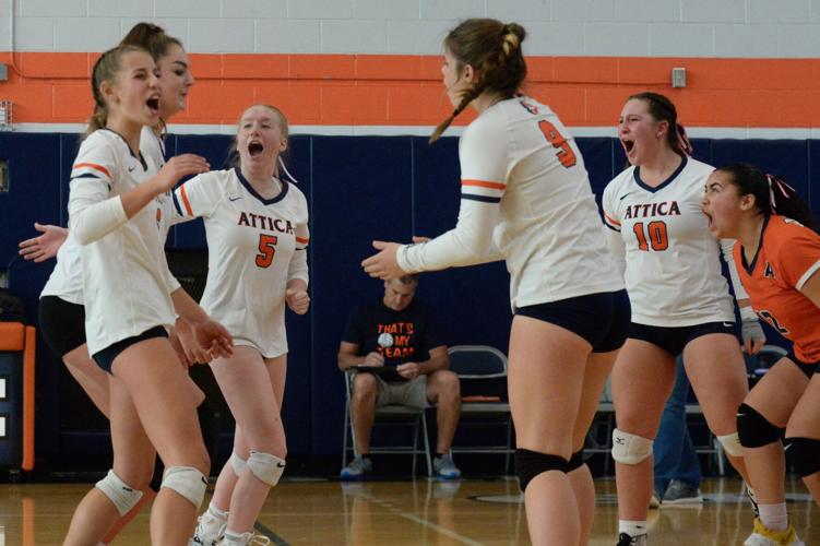 SECTION V VOLLEYBALL Attica, Letchworth and Alexander all survive five